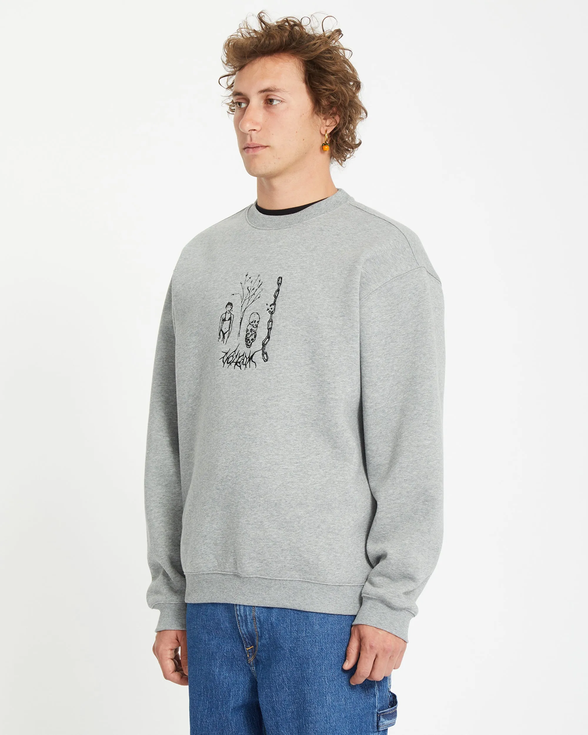 Noder Pullover - HEATHER GREY