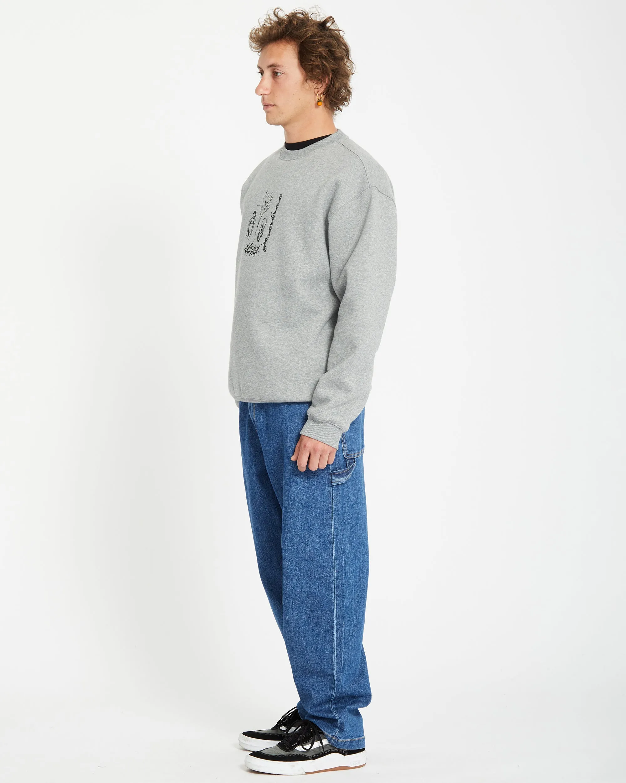 Noder Pullover - HEATHER GREY