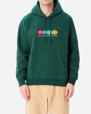Obey Industries Hood - Dark Cedar