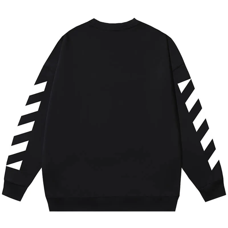 Off White Diag Helvetica Sweatshirts