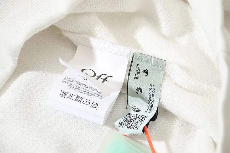 Off White Logo Workers Sweatshirts