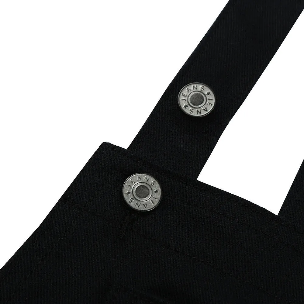 Olivia Black Overall Pocket Trousers