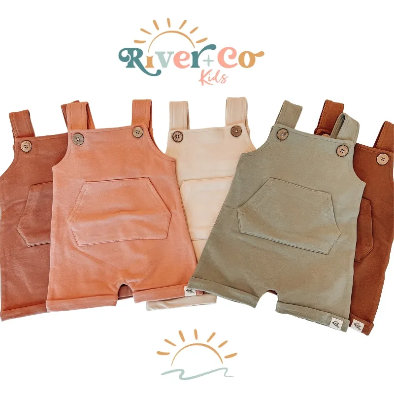 Organic Cotton Overalls - Santa Fe Bay Spice