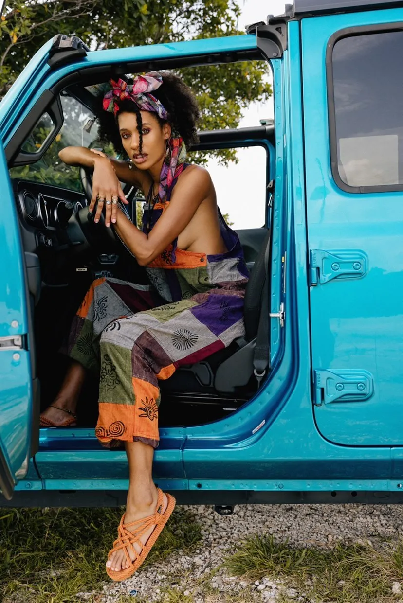 Patchwork Dungarees