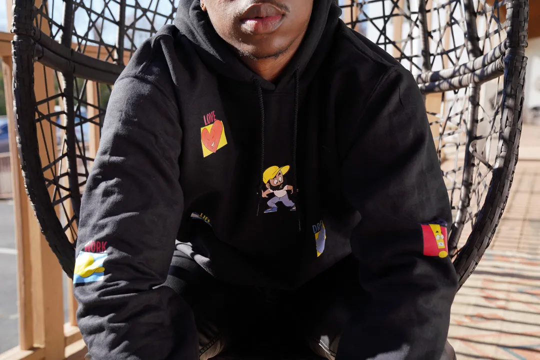 Patfacts Hoodie Black