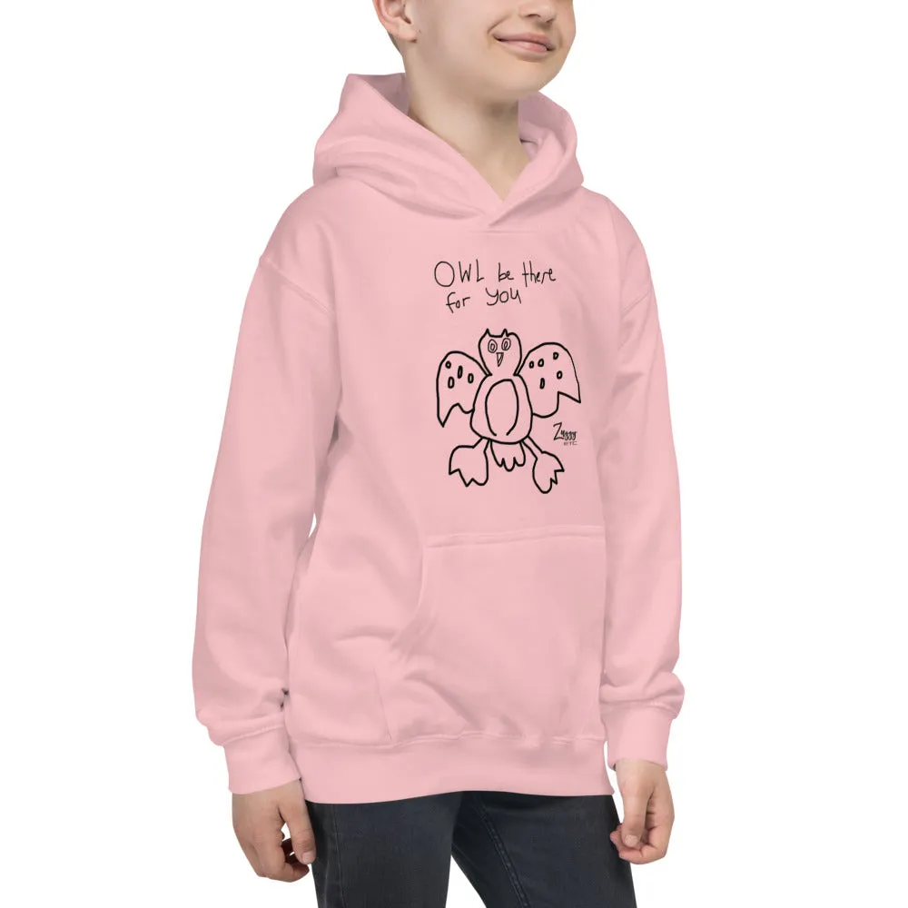 Paul's 'Owl' Kids Hoodie