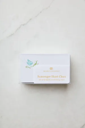 Peace on Earth Scavenger Hunt Clues