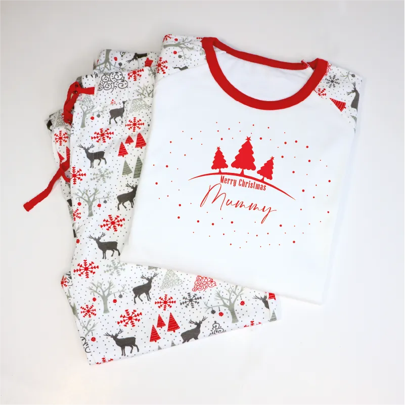 Personalised Matching Family Christmas Pyjamas