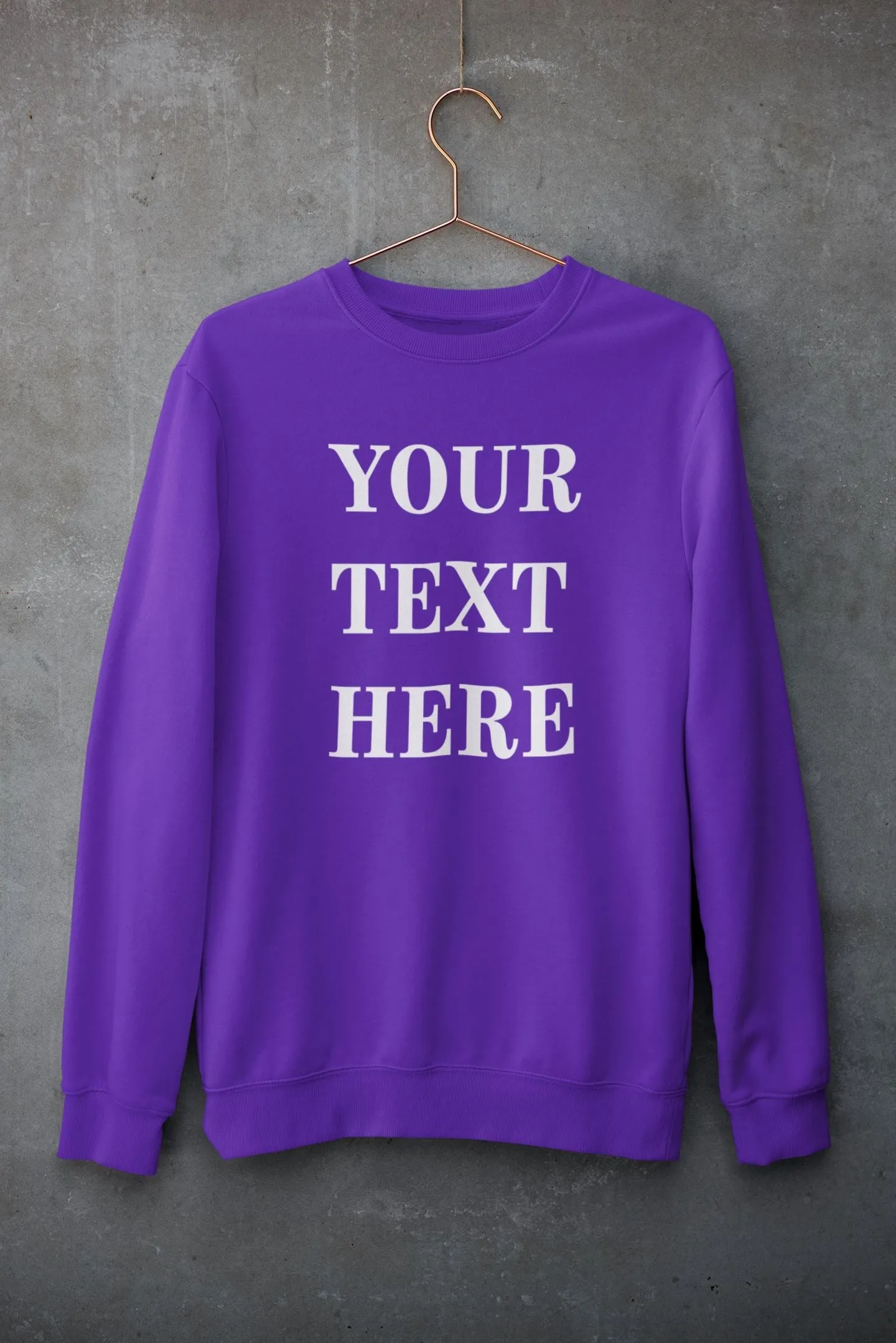 Personalised Sweatshirts with your Text