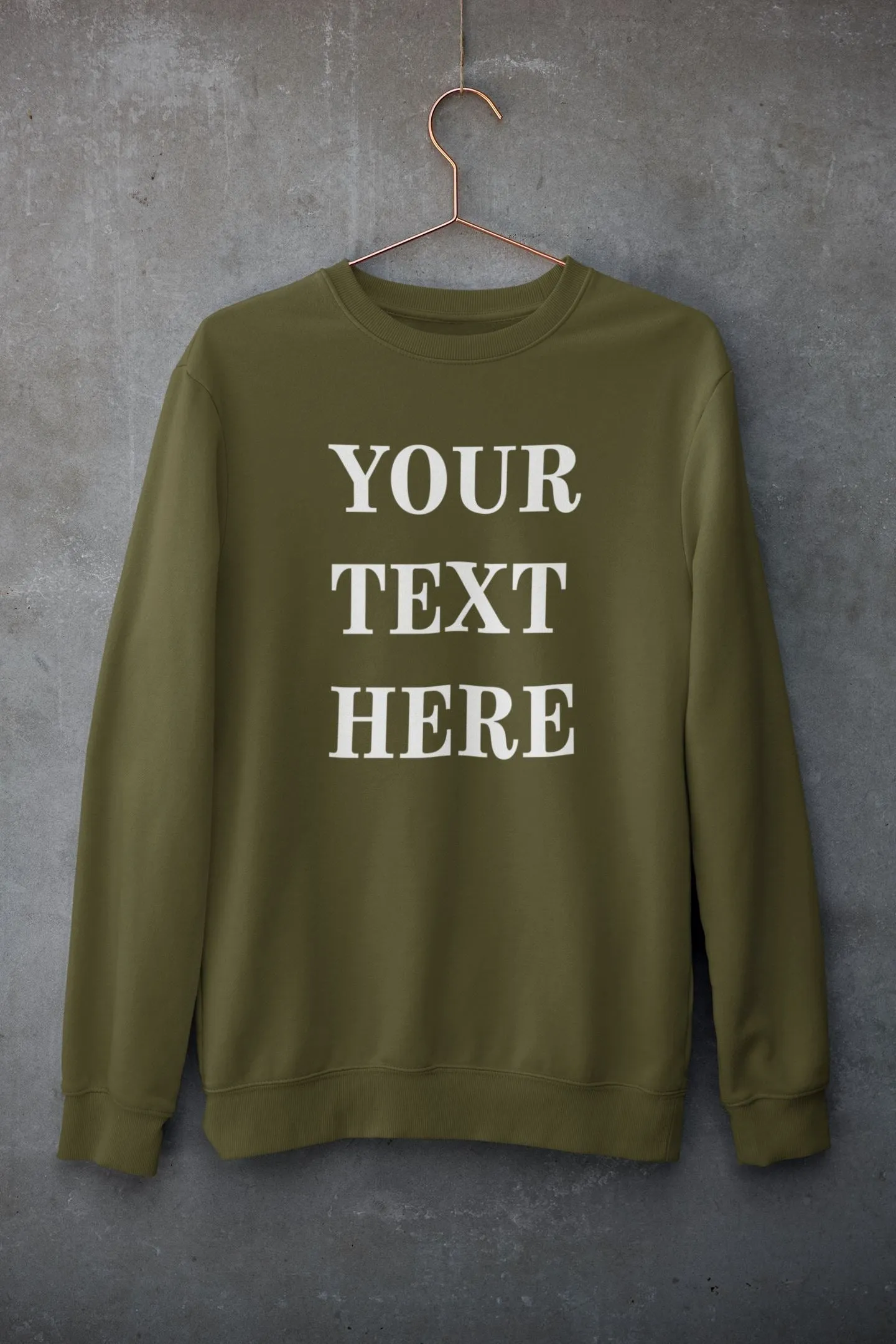 Personalised Sweatshirts with your Text