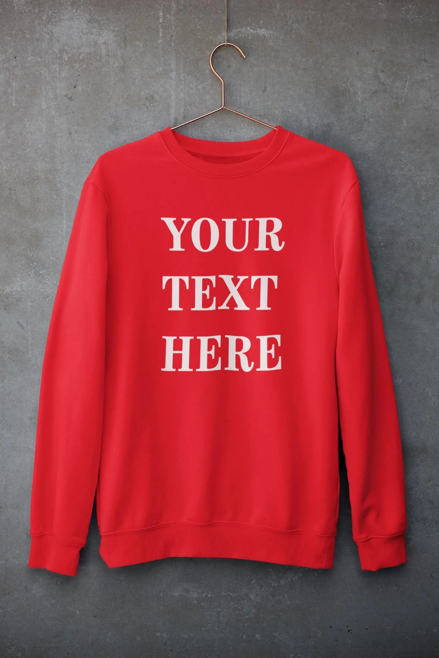 Personalised Sweatshirts with your Text