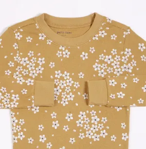 Petit Lem Autumn Floral Golden Pyjamas
