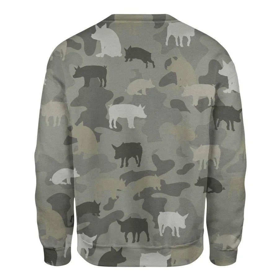 Pig - Camo - Premium Sweatshirt