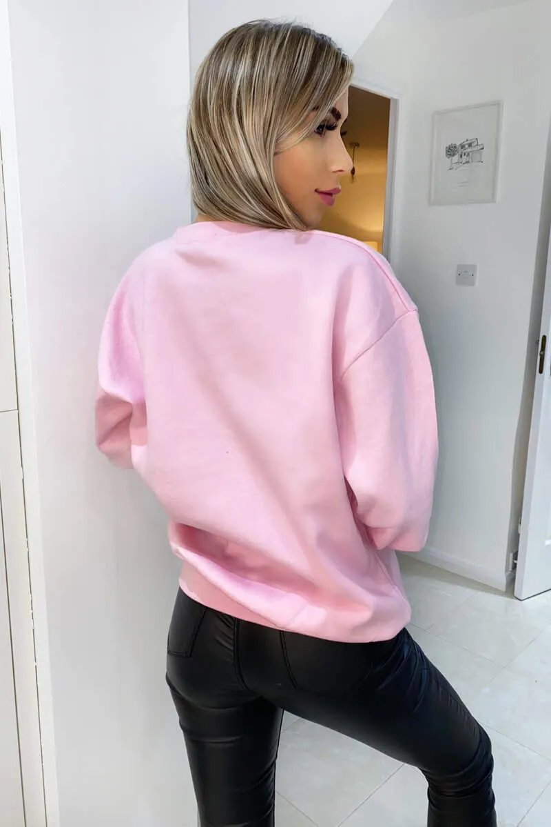 Pink J'adore Sweatshirt
