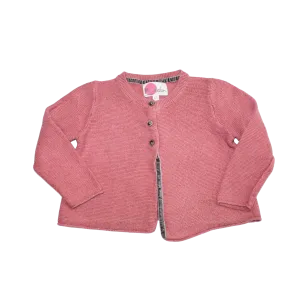 Pink Knitted Cardigan