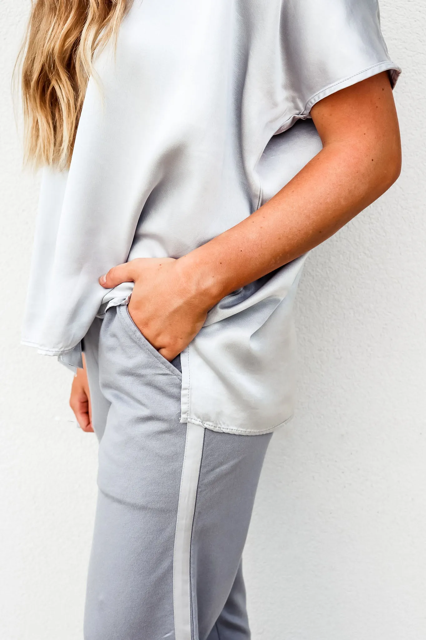 PJ Harlow Roxxy Top Dark Silver