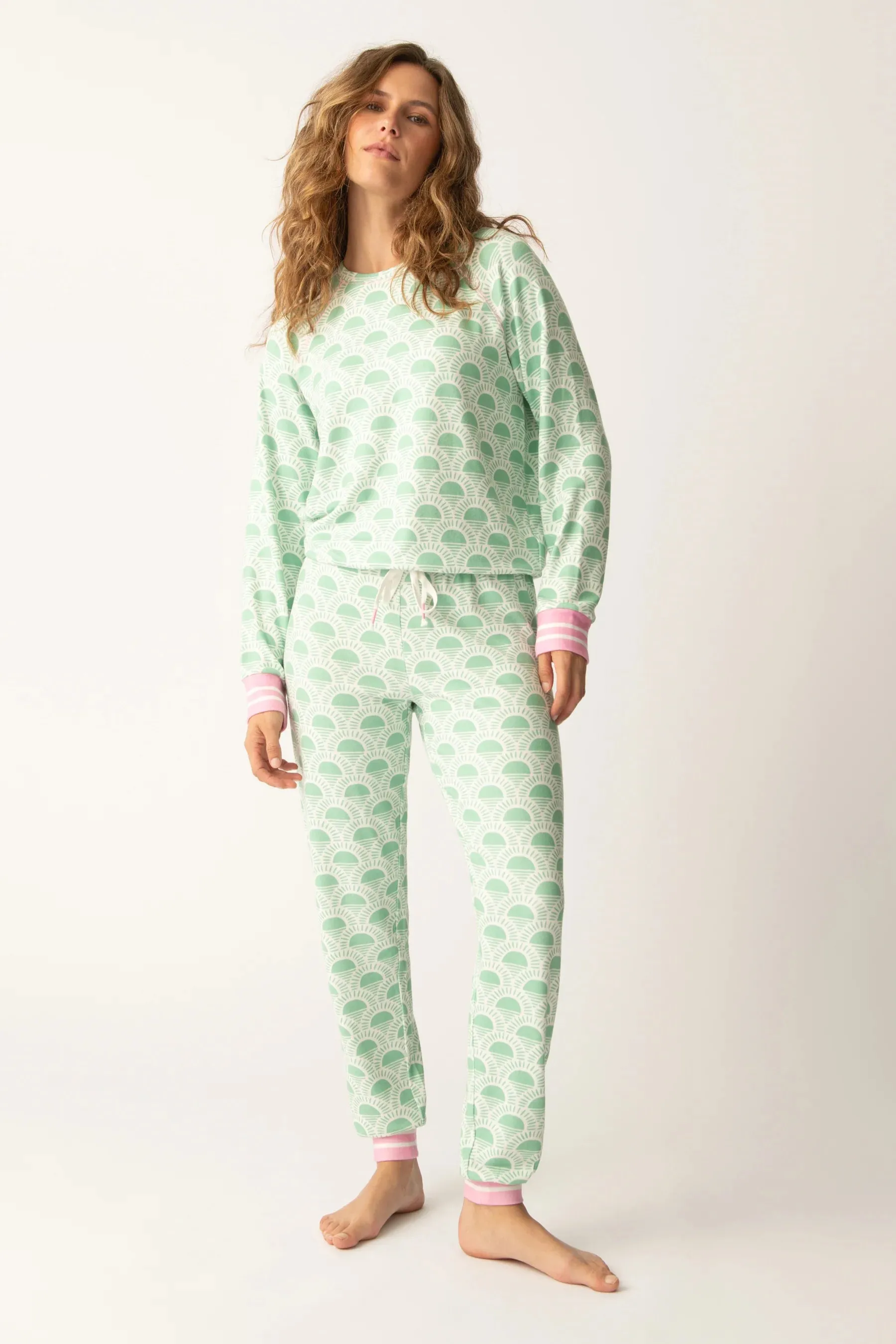 PJ Salvage Peachy Party Band Pant