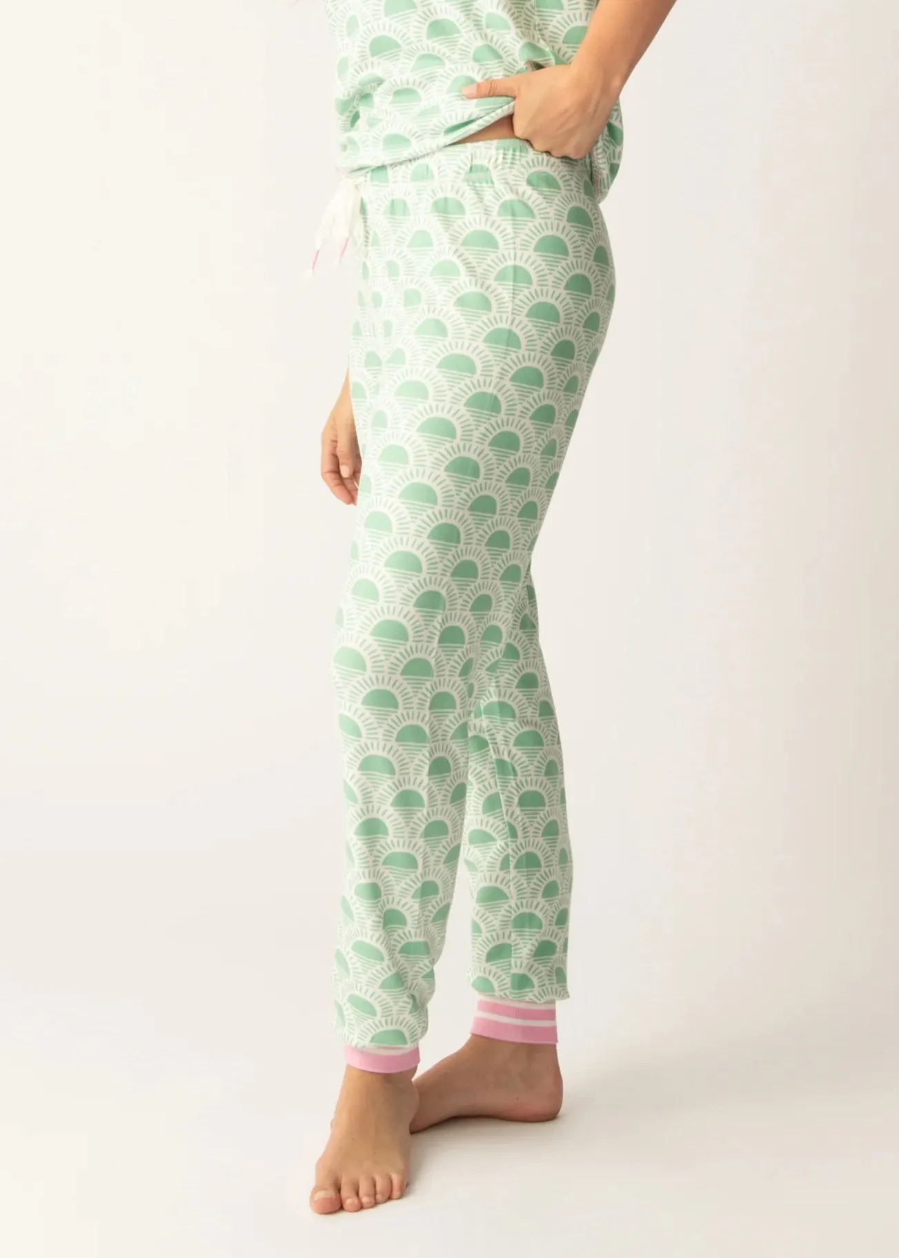 PJ Salvage Peachy Party Band Pant
