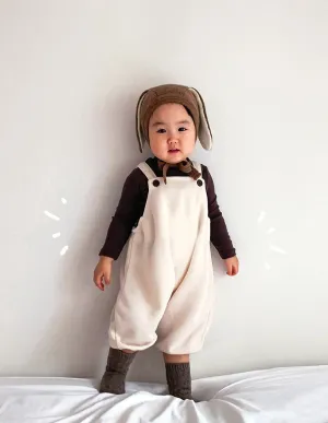 Poppy Dungarees Cream