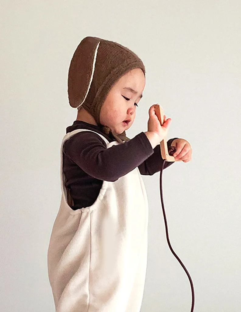Poppy Dungarees Cream