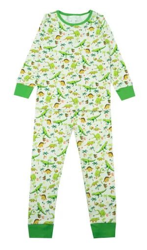 Powell Craft Dinosaur Pajamas Set