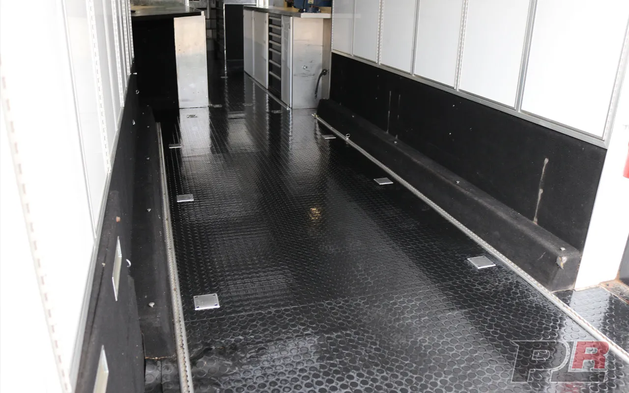 **PRICE REDUCED** 1999 Champion 53ft Screw / Chain Liftgate Race Trailer and 1999 Kenworth T2000 Semi Combo For Sale