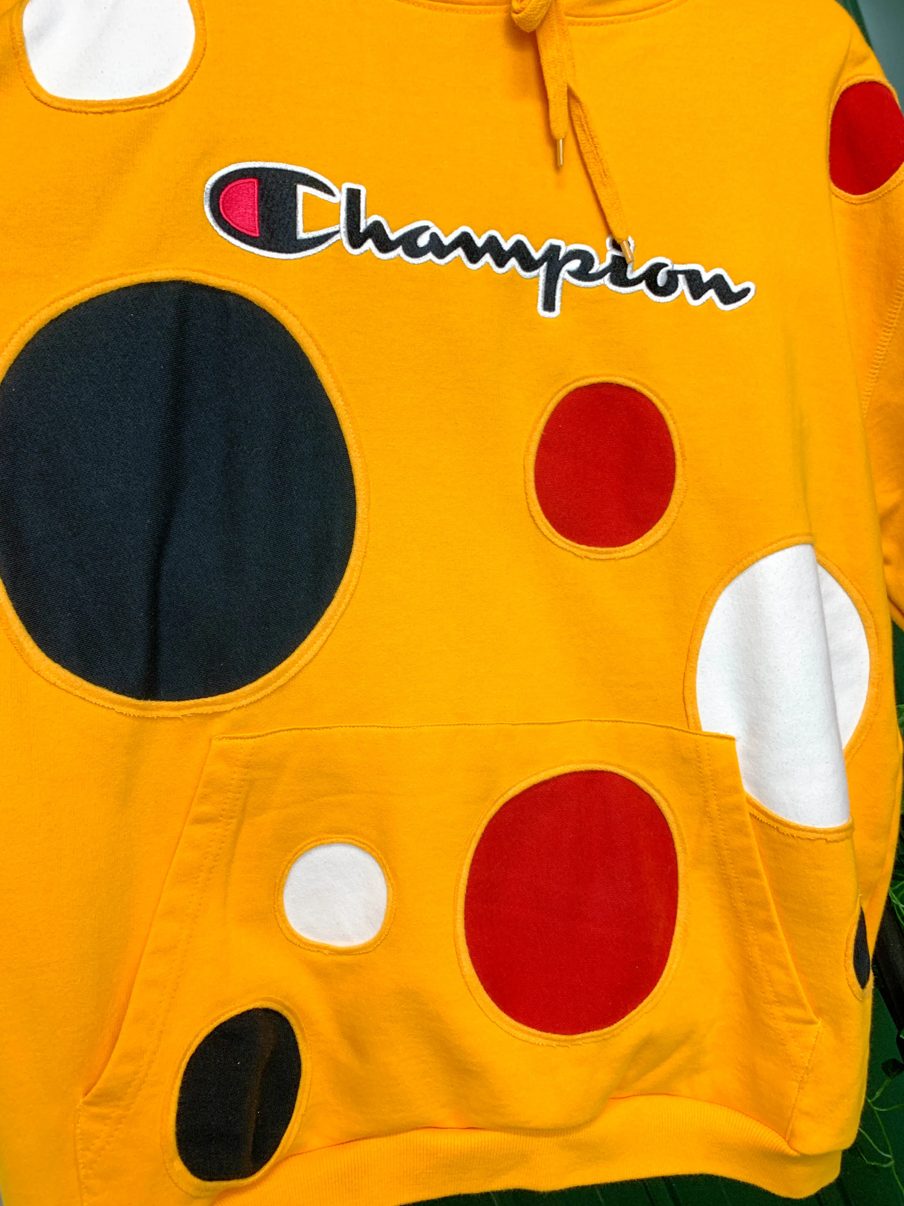 "1 of 1" Abstract Champion Hoodie (2XL)