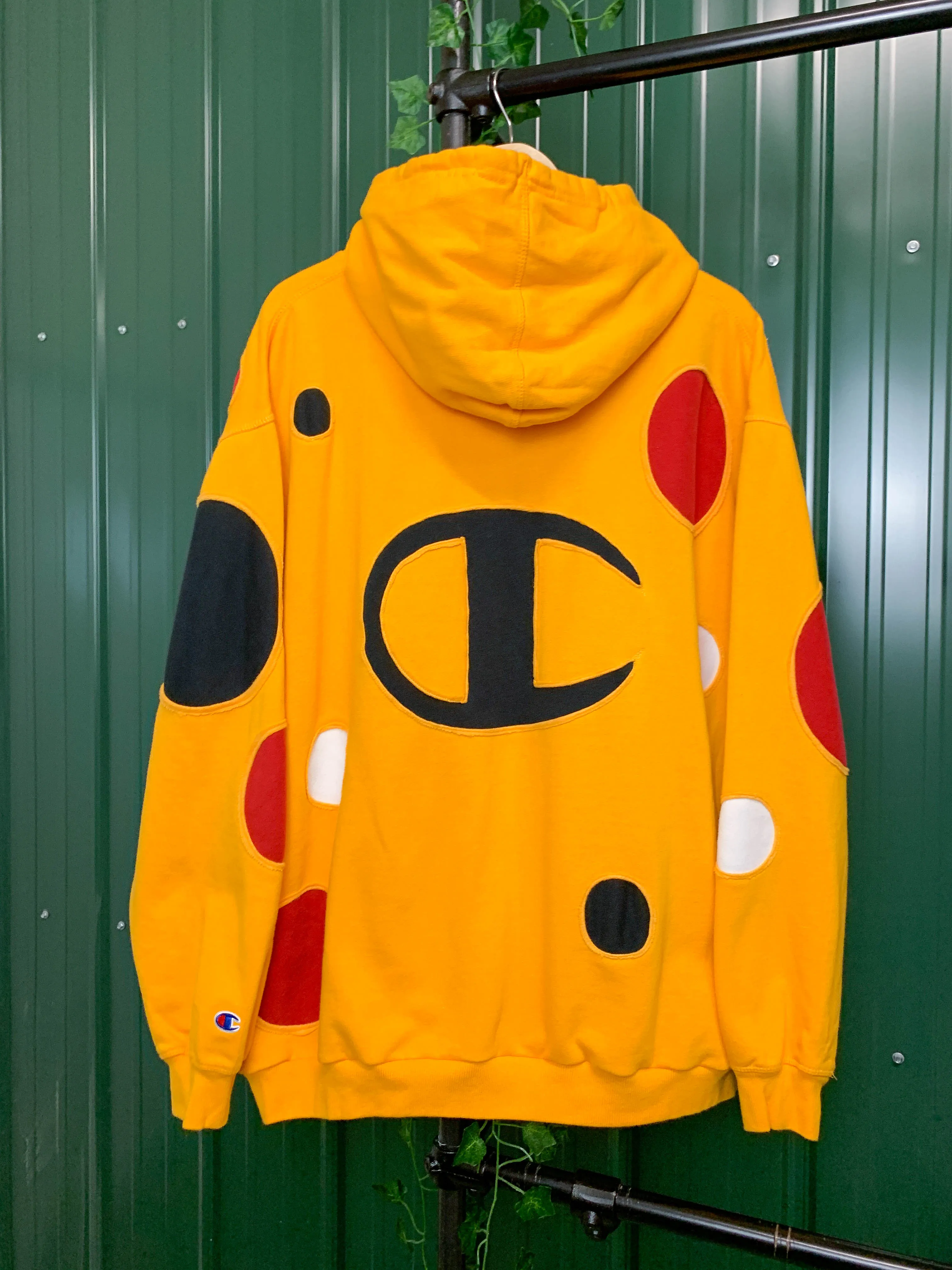 "1 of 1" Abstract Champion Hoodie (2XL)