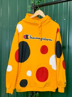 "1 of 1" Abstract Champion Hoodie (2XL)