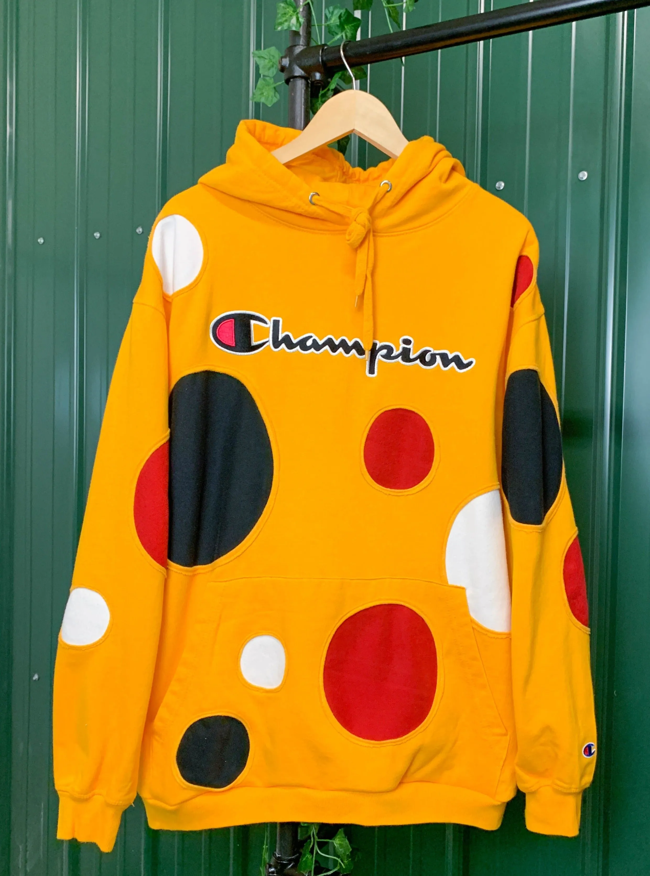 "1 of 1" Abstract Champion Hoodie (2XL)