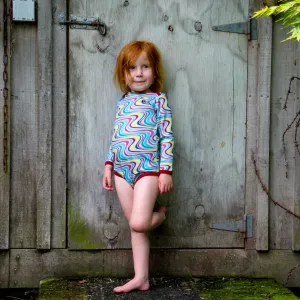 Rainbow Surf- Onesie body suit