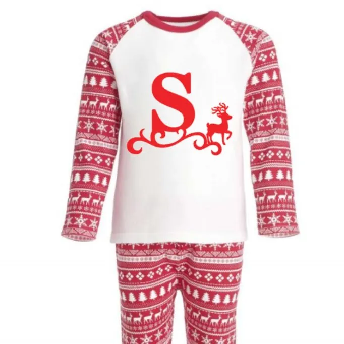 Red Pajamas Set - Why not Personalise me!