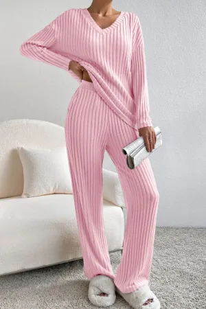 Ribbed Lounge Set