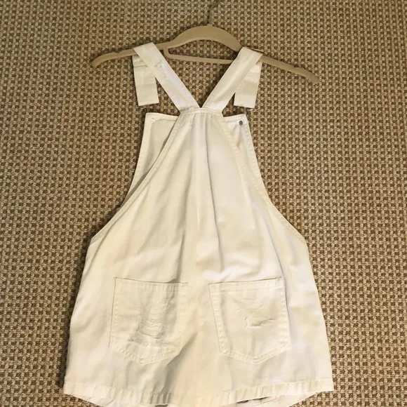 Rumor Boutique White Overalls