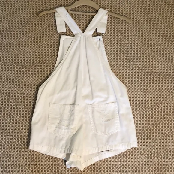 Rumor Boutique White Overalls
