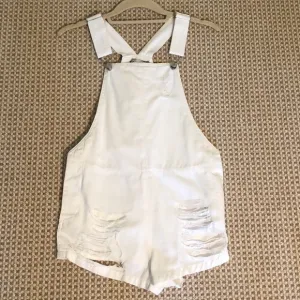 Rumor Boutique White Overalls