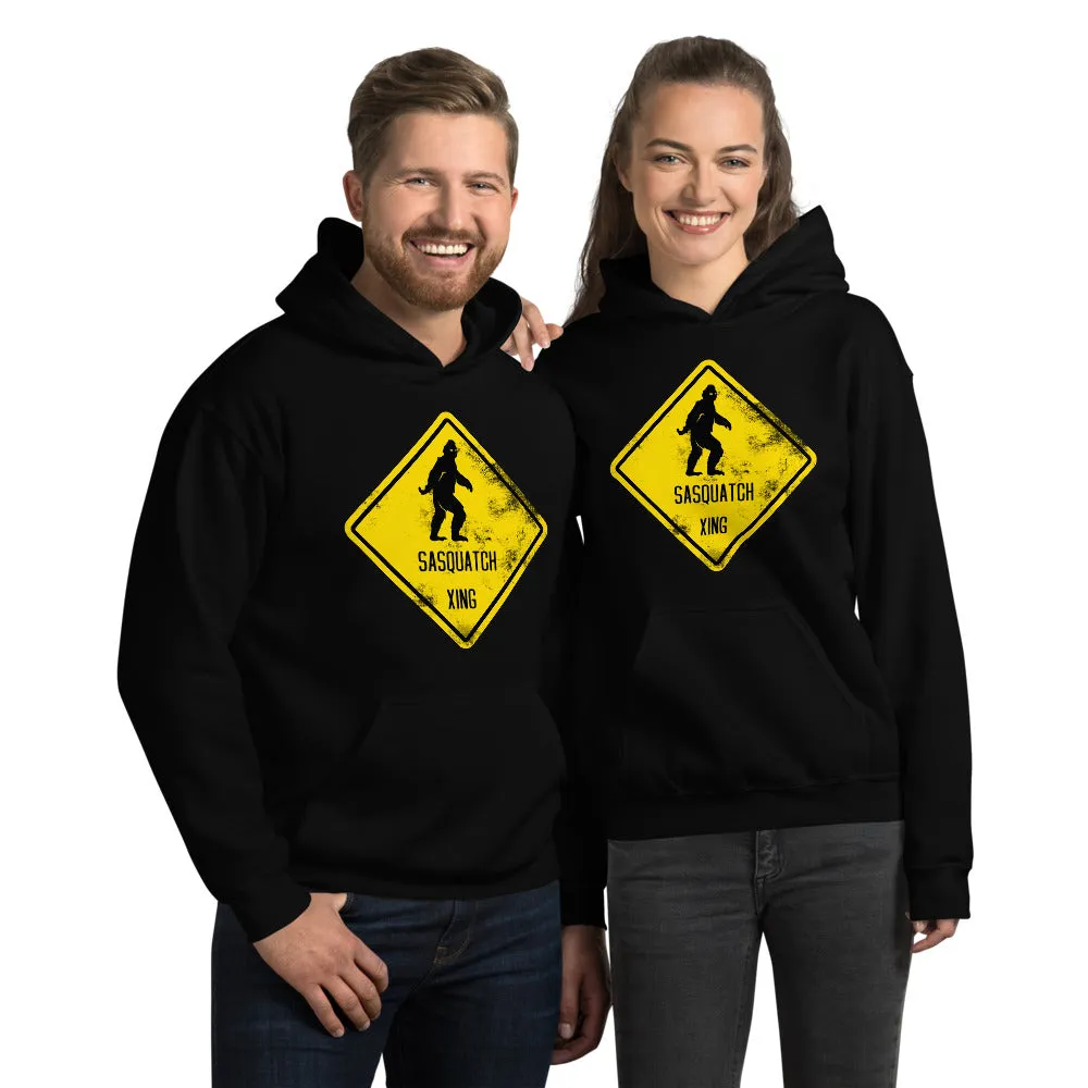 Sasquatch Crossing Unisex Hoodie