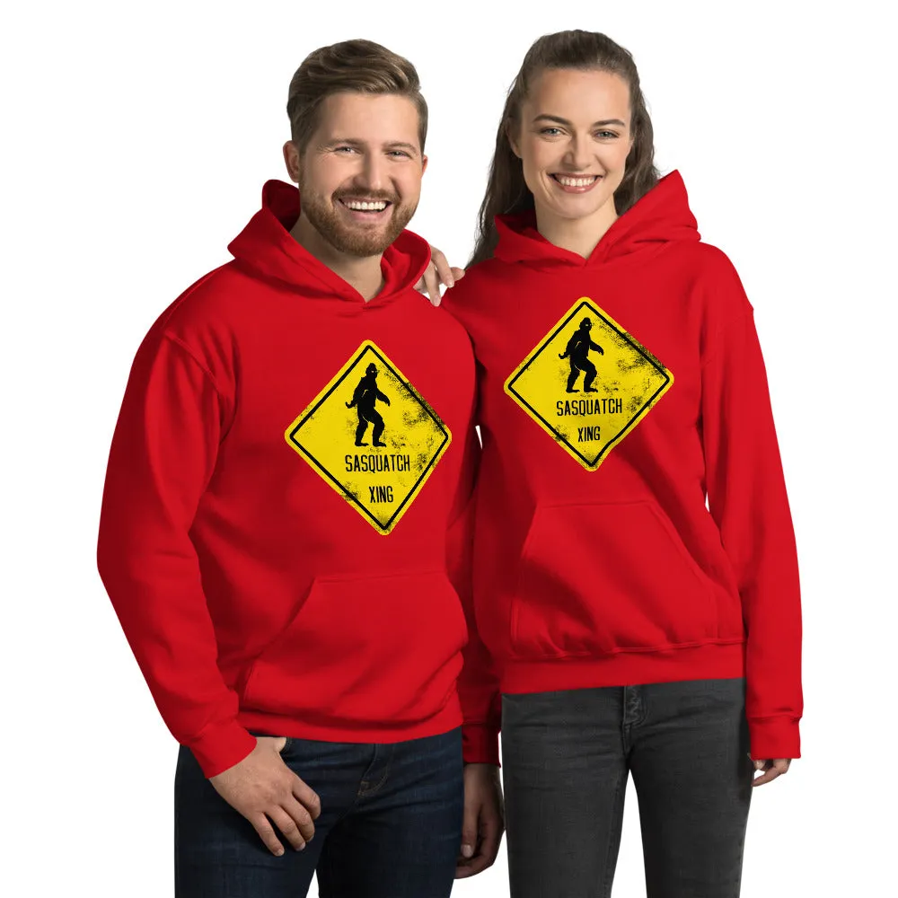 Sasquatch Crossing Unisex Hoodie