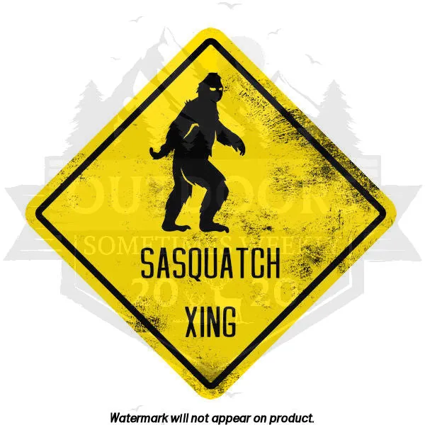 Sasquatch Crossing Unisex Hoodie
