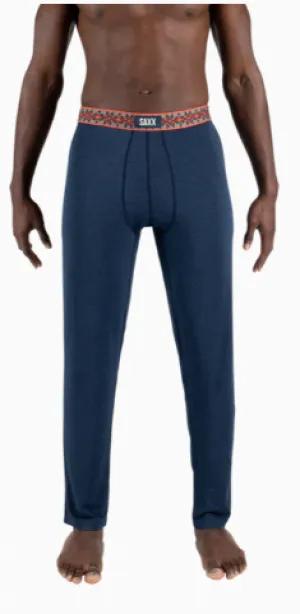 Saxx Sleepwalker Ballpark Pant-Navy Heather/Sweater WB