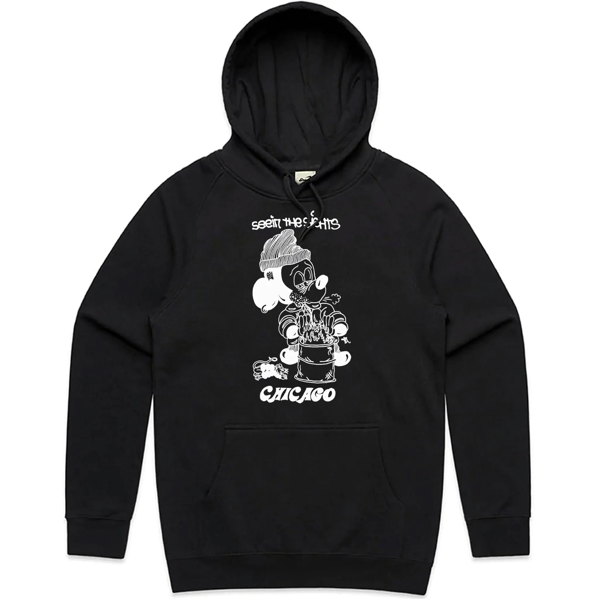 SEEIN THE SIGHTS CHICAGO HOODIE - BLACK