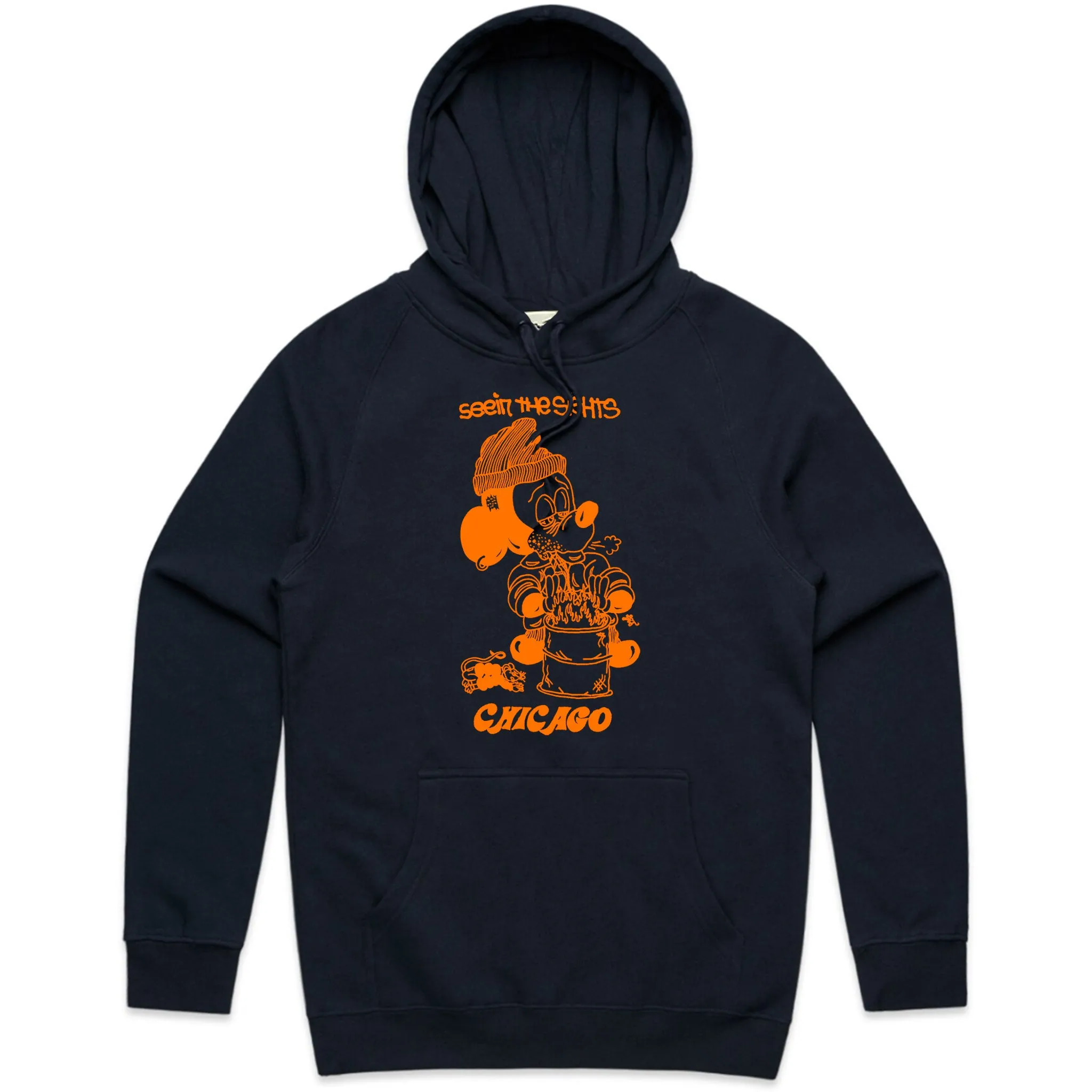 SEEIN THE SIGHTS CHICAGO HOODIE - NAVY