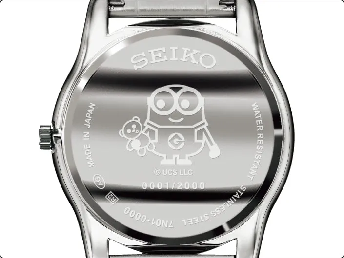 Seiko X Minions Collaboration "Despicable Me 4" Memorial Limited Edition Quartz Watch- PREORDER