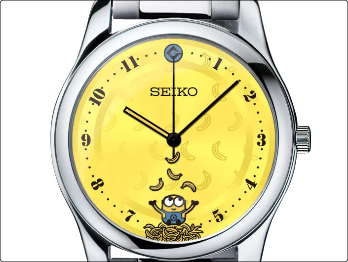 Seiko X Minions Collaboration "Despicable Me 4" Memorial Limited Edition Quartz Watch- PREORDER