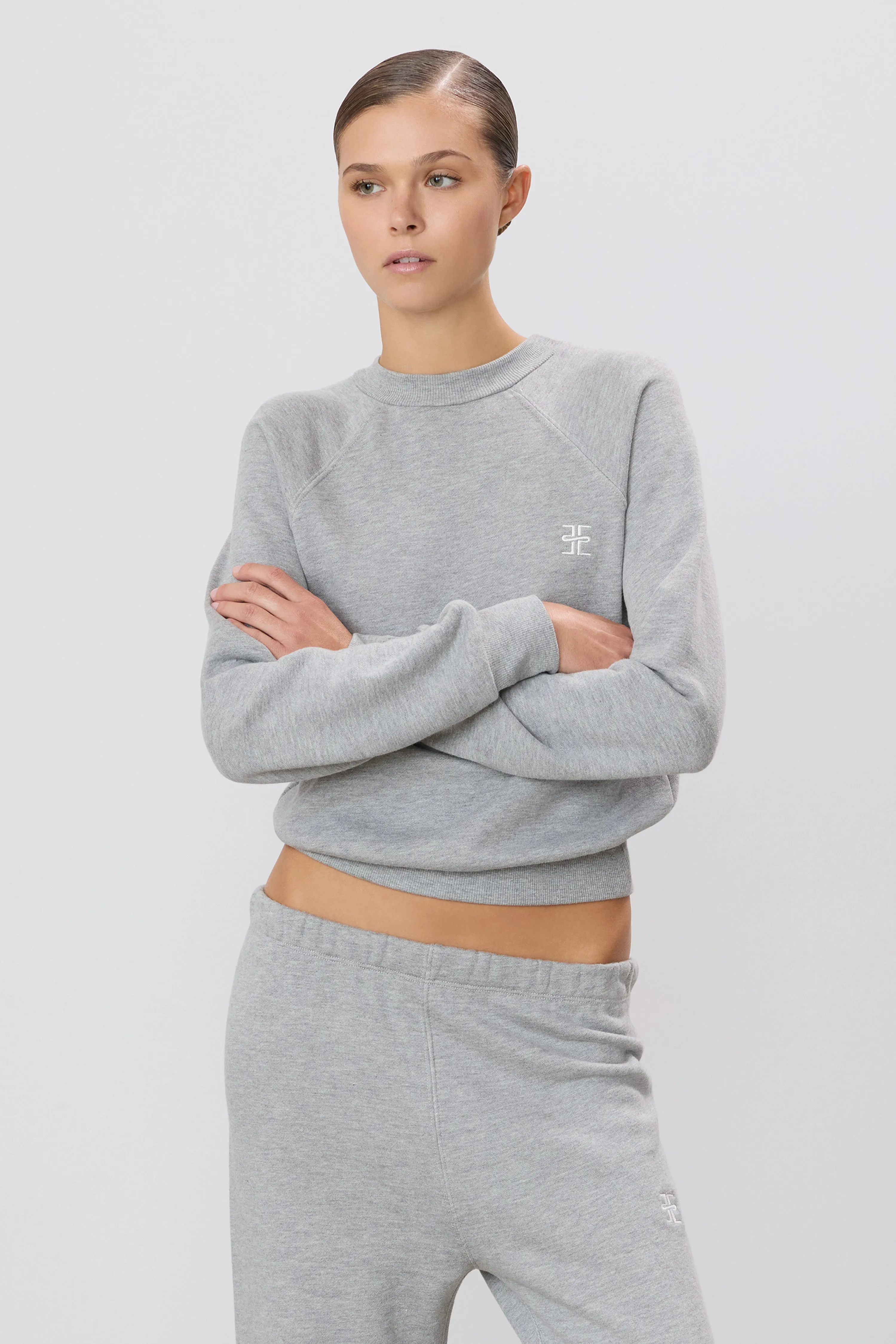 Shrunken Raglan Sweatshirt