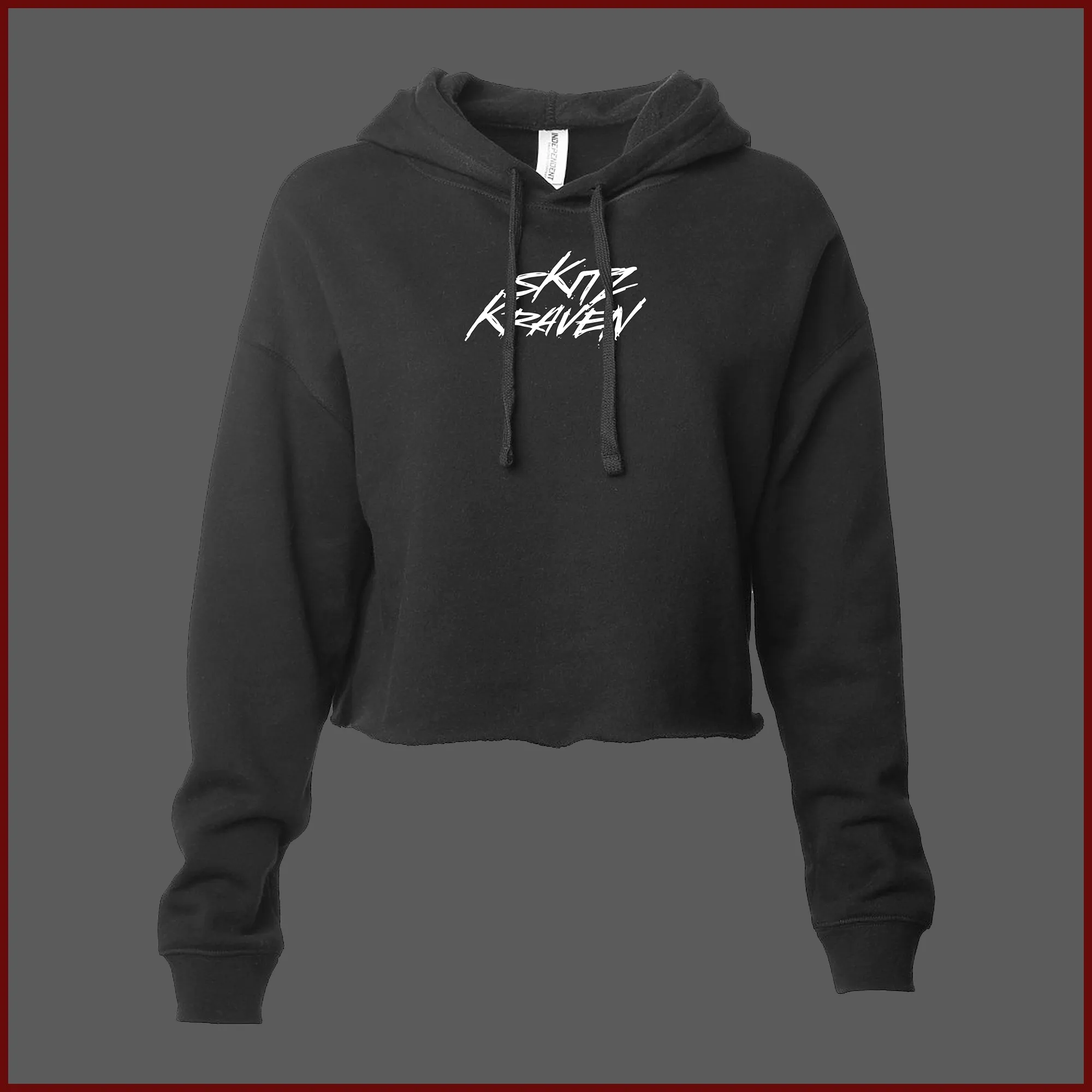 sKitz Logo Women’s Crop Top Hoodie