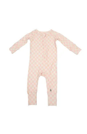 Sleeper - Pink Checkerboard