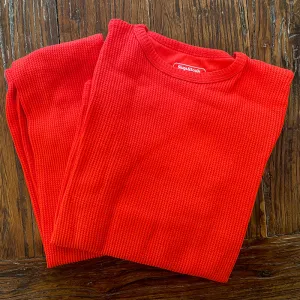Slugs & Snails Adult Waffle Cotton Set - Cherry Red (Last one! XL)