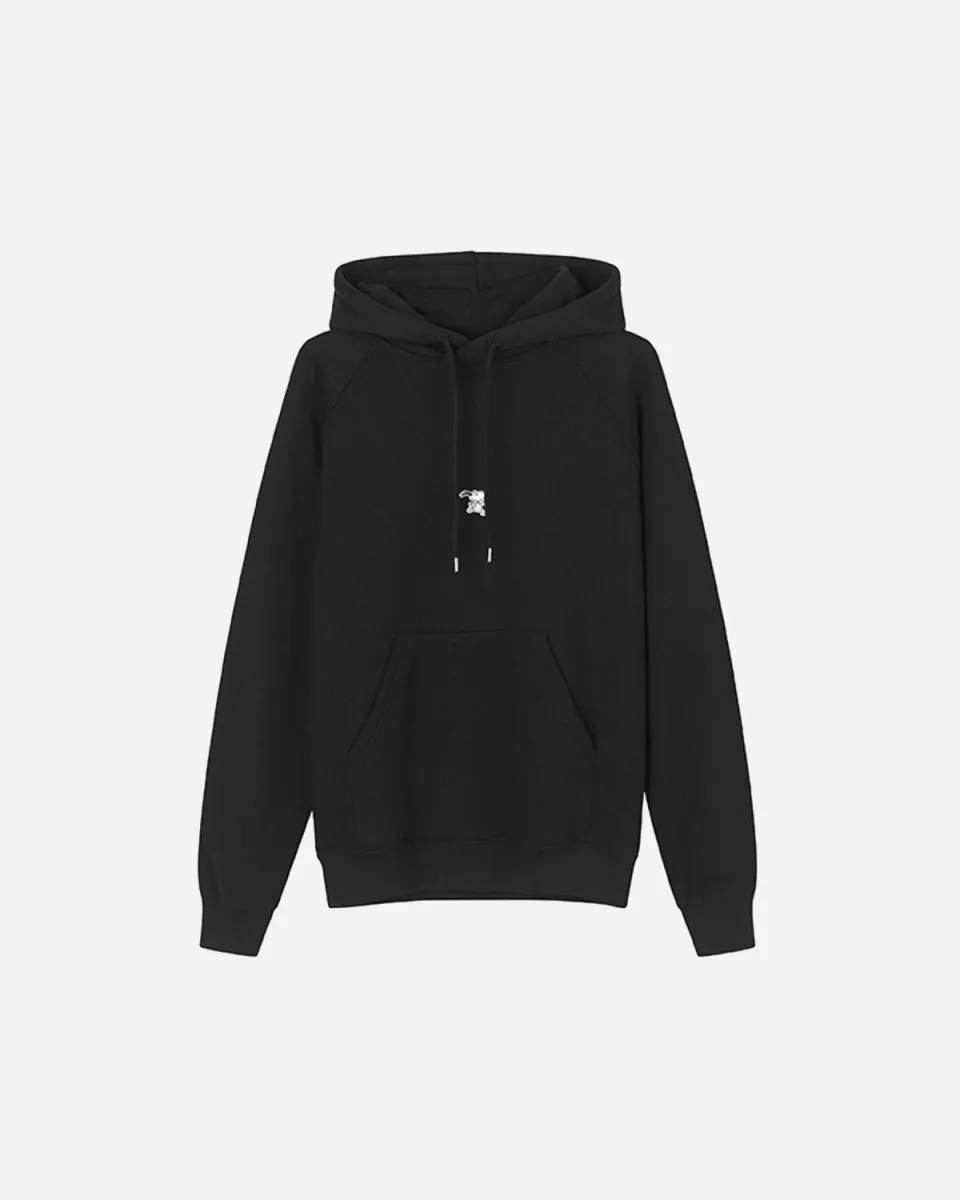 Snoopy Sitting Hoodie - Black