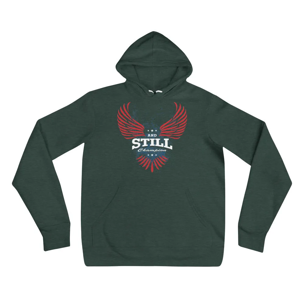 Soaring And Still Champion™ men's pull-over hoodie